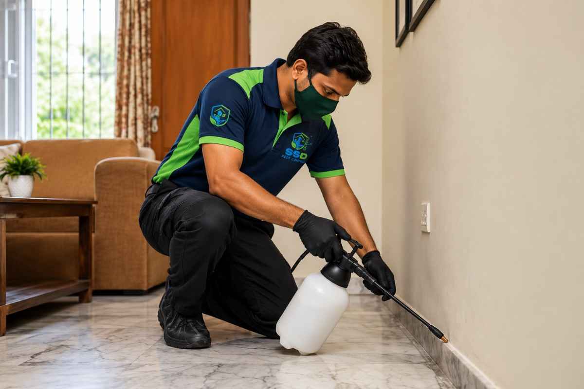General pest control spraying by SSD Pest Control