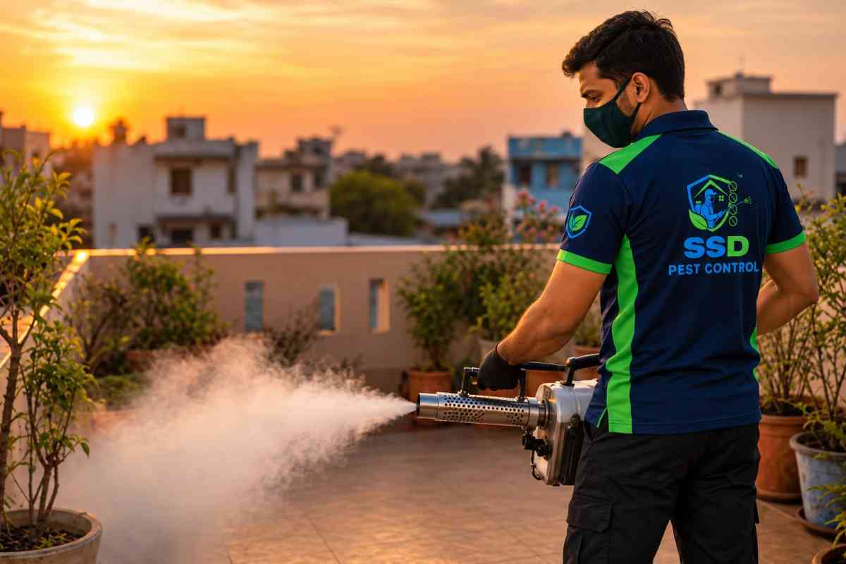 Mosquito fogging treatment by SSD Pest Control