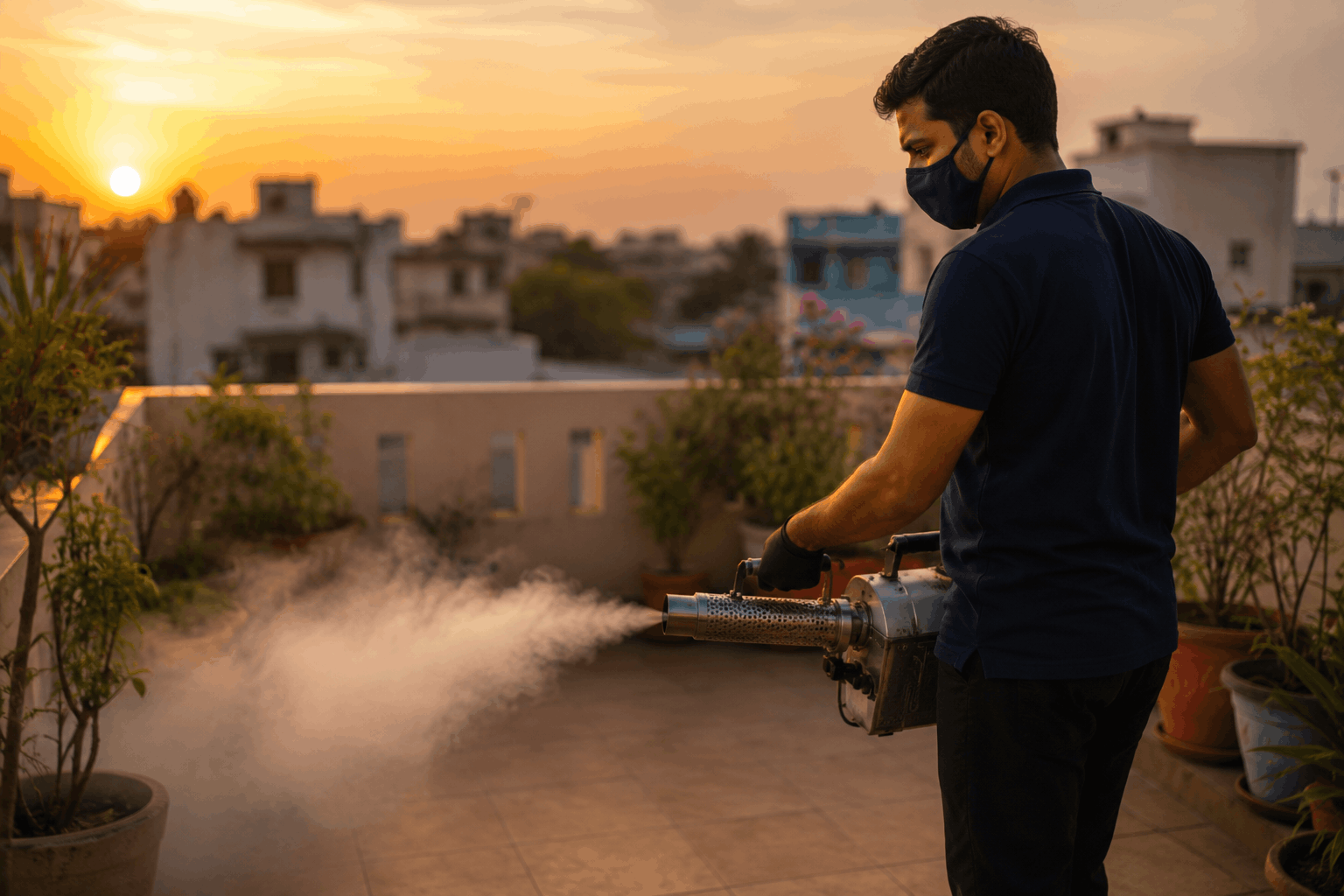 Mosquito fogging treatment by SSD Pest Control