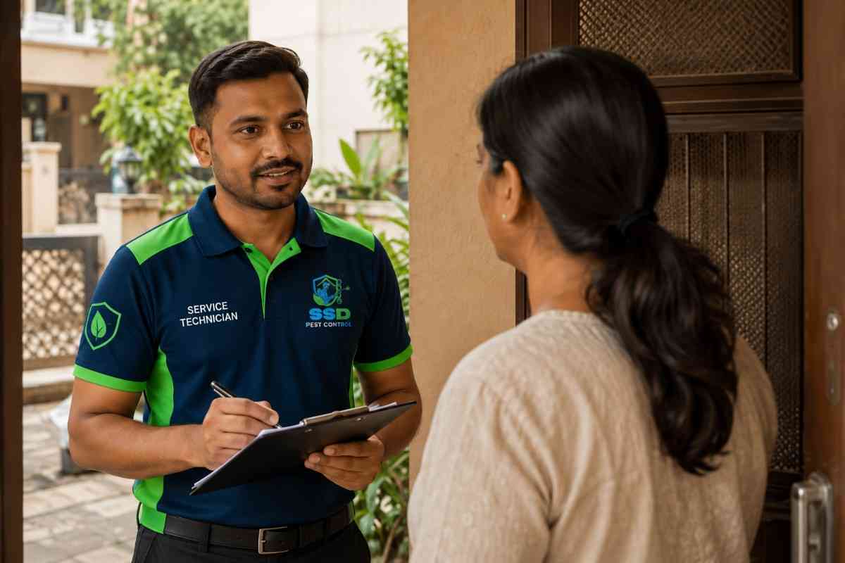 Residential pest control service by SSD Pest Control